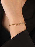 S'STEEL Silver 925 Bracelet Woven God Chain Gift Women Punk Style Accessories