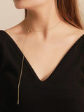 S'STEEL Geometric Pendant Necklace 925 Silver Women's Minimalist Jewelry