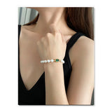 925 Sterling Silver Pearl Bracelet Personal Customized Gift Fine Jewelry