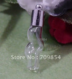 Rice Vial Glass Bottle for Necklace + Cap