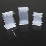 S Shape Clear Acrylic Hanging Earring Display Stand 3pcs