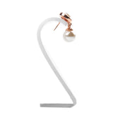 S Shape Clear Acrylic Hanging Earring Display Stand 3pcs