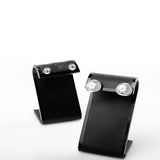 S Shape Clear Acrylic Hanging Earring Display Stand 3pcs
