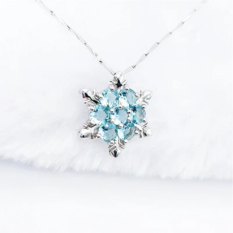 Sterling Silver Women's Pendant Necklace for Holidays