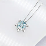 Sterling Silver Women's Pendant Necklace for Holidays