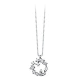 S Sterling Silver Women's Necklace Wheat Spike Leaf in Europe and America