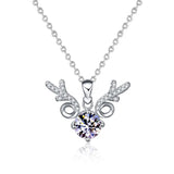 S Silver Women's Pendant Necklace European and American Holiday Gift