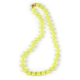 Concise Yellow Lemon Jasper 10mm Semiprecious Stone