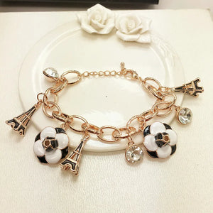 S17 Camellia Flowers Bracelets for Women