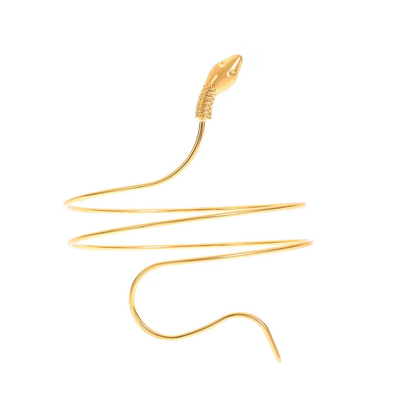 Metal Snake Arm Cuff Bracelet for Women