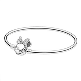 S925 Sterling Silver Heart Bracelet DIY Ladies Jewelry Birthday Gift