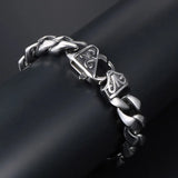S7 Titanium Steel Hip Hop Bracelet CE131-1
