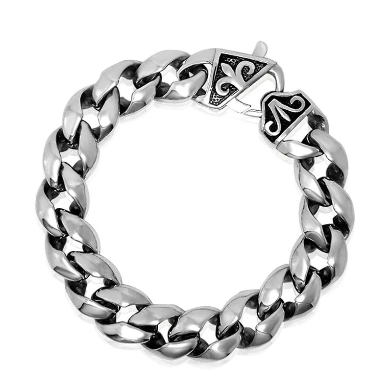 S7 Titanium Steel Hip Hop Bracelet CE131-1