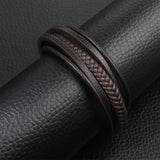 S7 Woven Bracelet with Metal Buckle