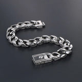 S7 Titanium Steel Casting Body Pattern Bracelet Men's Bracelet