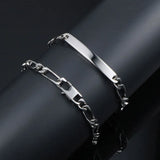 Titanium Bracelet Men Women European American Style