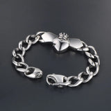 Titanium Steel Love Crown Bracelet CE295