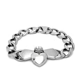 Titanium Steel Love Crown Bracelet CE295