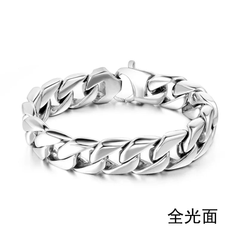 Men's Titanium Steel Retro Bracelet CE473