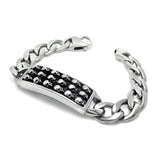 Punk Retro Skull Titanium Bracelet CE316