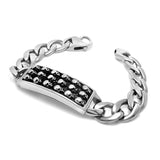 Punk Retro Skull Titanium Bracelet CE316