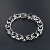 S7 Leopard Pattern Casting Bracelet Titanium Hand Jewelry