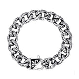 S7 Leopard Pattern Casting Bracelet Titanium Hand Jewelry