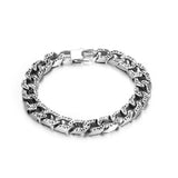 Hip Hop Men's Bracelet Titanium Steel Texture Personality Bracelet