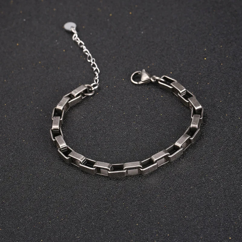 S7 Titanium Hip Hop Bracelet Border Men's Handwear
