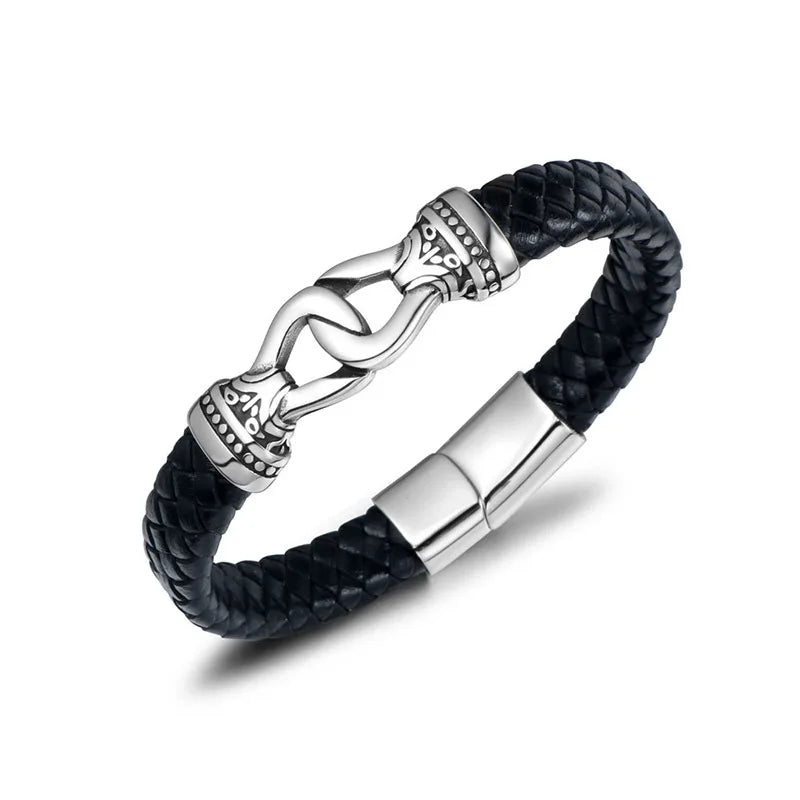 European American Titanium Steel Business Bracelet CE541
