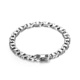 Hip-hop Punk Men's Bracelet Motorcycle Rock Necklace Titanium Steel Jewelry