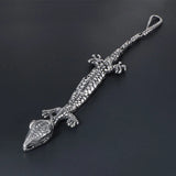 Men's Hip Hop Titanium Silver Crocodile Bracelet CE273