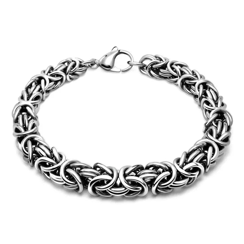 European & American Titanium Steel Hand Chain CE367