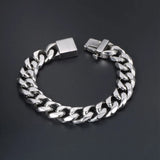 S7 Titanium Steel Clasp Bracelet Hip-hop Rock Men's Accessories CE499