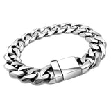 S7 Titanium Steel Clasp Bracelet Hip-hop Rock Men's Accessories CE499