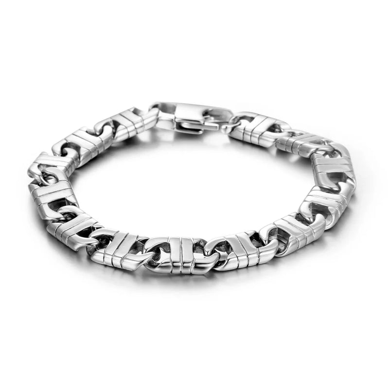 S7 Titanium Steel Bracelet Creative Splicing Men's Handwear Hip-hop Personality
