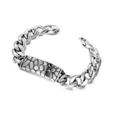 Titanium Steel Warm Stone Pattern Bracelet CE437