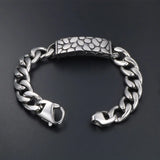 Titanium Steel Warm Stone Pattern Bracelet CE437