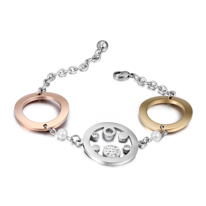 Rhinestone Bracelet Handdresser CE472
