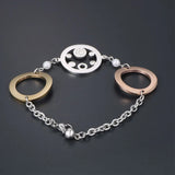Rhinestone Bracelet Handdresser CE472