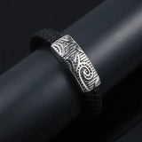 S7 Titanium Steel Woven Bracelet Business Bracelet