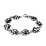 Vintage Rose Titanium Steel Bracelet Female Stainless Steel Personality Bracelet
