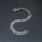 S7 Japanese Titanium Steel Great Wall Pattern Bracelet CE024