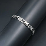 S7 Japanese Titanium Steel Great Wall Pattern Bracelet CE024