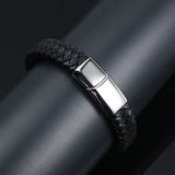 S7 Titanium Steel Skull Headband Angel Wings Bracelet