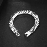 S7 Titanium Steel Bracelet V-shaped Smooth Men's Hip Hop Handpiece
