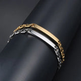 S7 Titanium Steel Women's ID Card Bracelet
