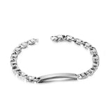S7 Titanium Steel Women's ID Card Bracelet