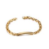 S7 Titanium Steel Women's ID Card Bracelet