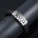 S7 Titanium Steel Woven Hand Rope Punk Bracelet CE542